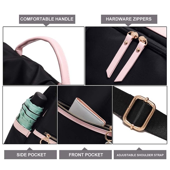 Nylon backpack (can be used as a shoulder bag) - Picture 5 of 5